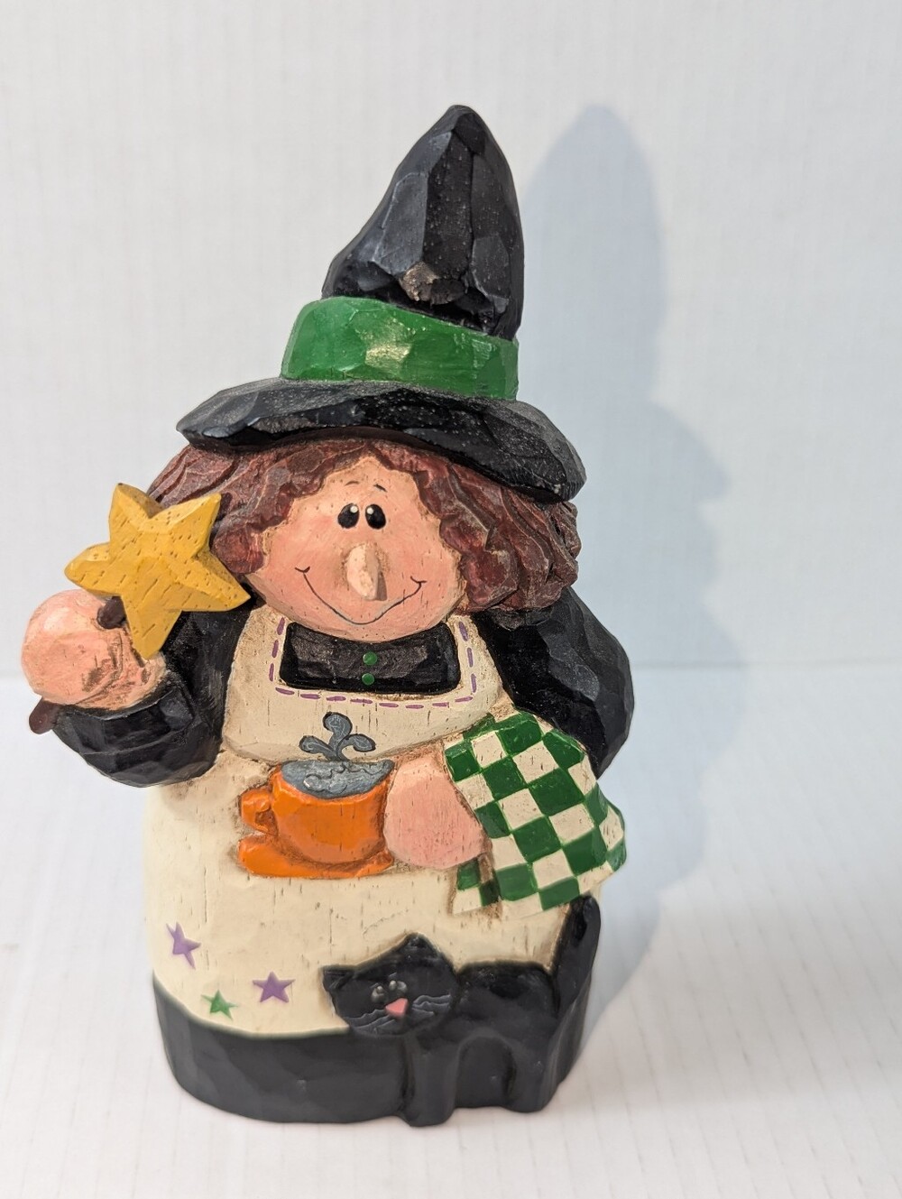 Vintage Eddie Walker Midwest of Cannon Falls Halloween Witch Figurine 7.5"